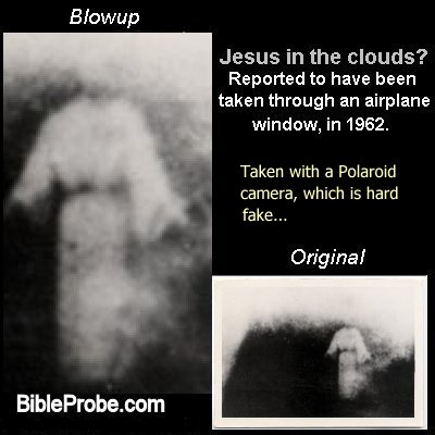 jesus in clouds
