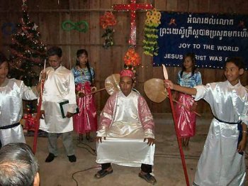 christmas in cambodia